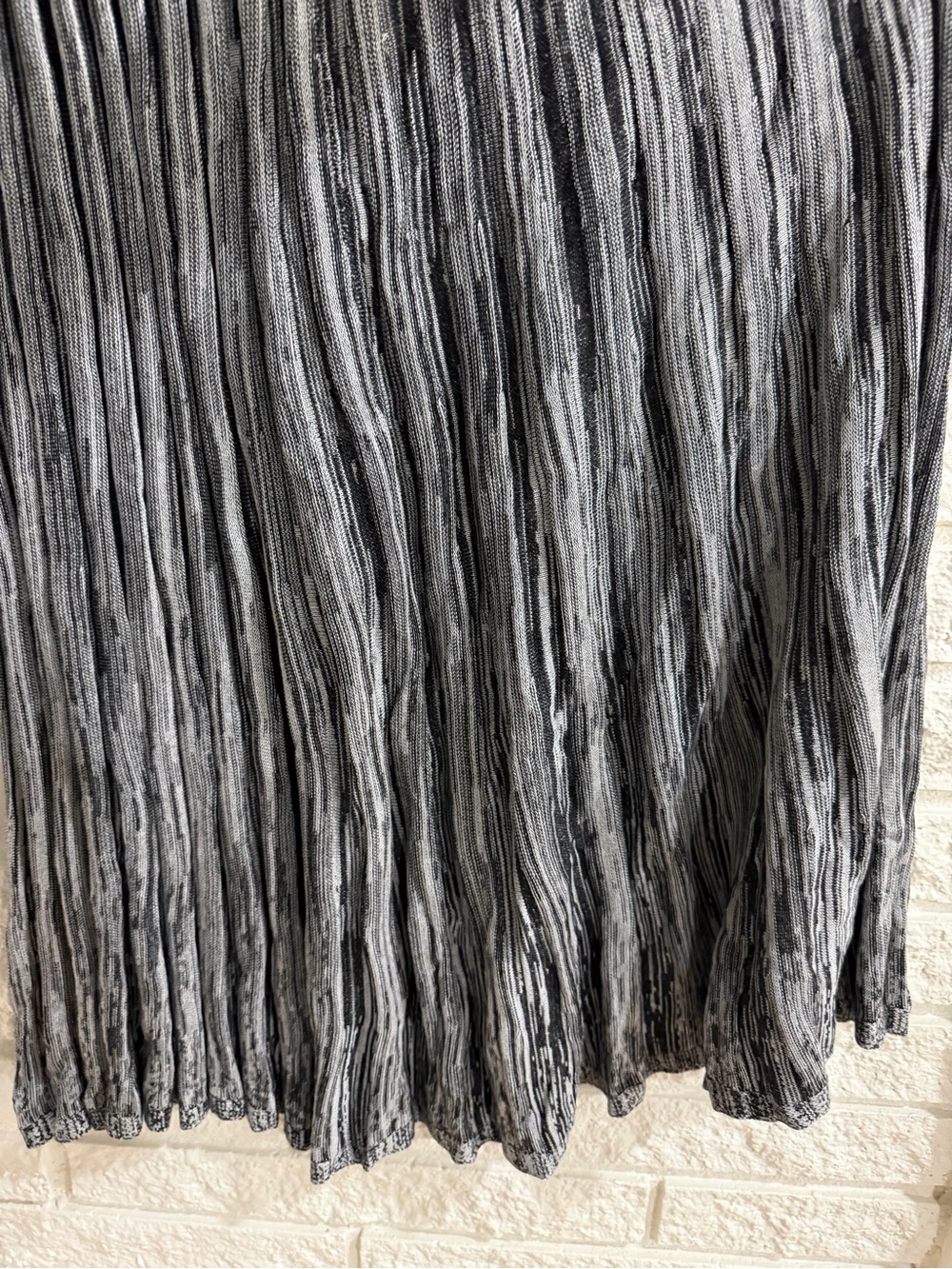 Free People Silvia Gray Sweater Strapless Pleated Midi Dress/Skirt Combo - Picture 10 of 11
